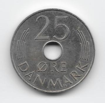 Denemarken 25 øre 1984 KM# 861.3 beschikbaar voor biedingen