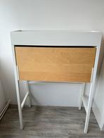 Bureau/Secretaire - Wit & Hout, Huis en Inrichting, Kasten | Buffetkasten, Ophalen, Minder dan 50 cm, Met klep(pen), 100 tot 150 cm