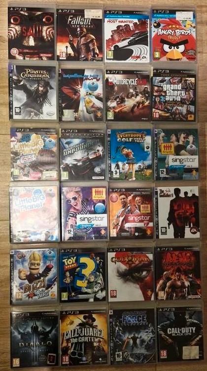 PS3 Games - Diverse Collectie!, Spelcomputers en Games, Games | Overige, Gebruikt, Avontuur en Actie, 1 speler, Vanaf 3 jaar, Eén computer