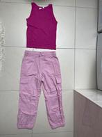 Gap setje roze halter top en broek maat 152, Meisje, Ophalen of Verzenden, Zo goed als nieuw, Setje