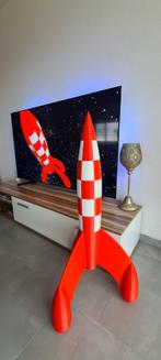 Raket uit het album Raket naar de maan 80cm., Verzamelen, Stripfiguren, Ophalen of Verzenden, Kuifje, Nieuw, Beeldje of Figuurtje