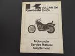 Werkplaatshandboek Kawasaki Vulcan 500 EN500, Motoren, Handleidingen en Instructieboekjes, Verzenden, Kawasaki