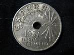 Spaanse Burgeroorlog 25 Centimos 1937 f38, Losse munt, Overige landen, Verzenden