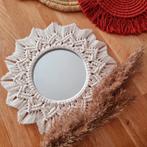 Macrame spiegel, Minder dan 50 cm, Nieuw, Ophalen of Verzenden, Minder dan 100 cm