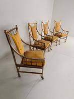 Unique Set of Mid-Century style Dining and Lounge Chairs, Ophalen