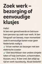 Zoek werk, Vacatures, Rijbewijs B, 33 - 40 uur, Vast contract