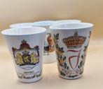 Koningshuis Oranje Nassau bekers, Verzamelen, Koninklijk Huis en Royalty, Verzenden, Zo goed als nieuw, Servies