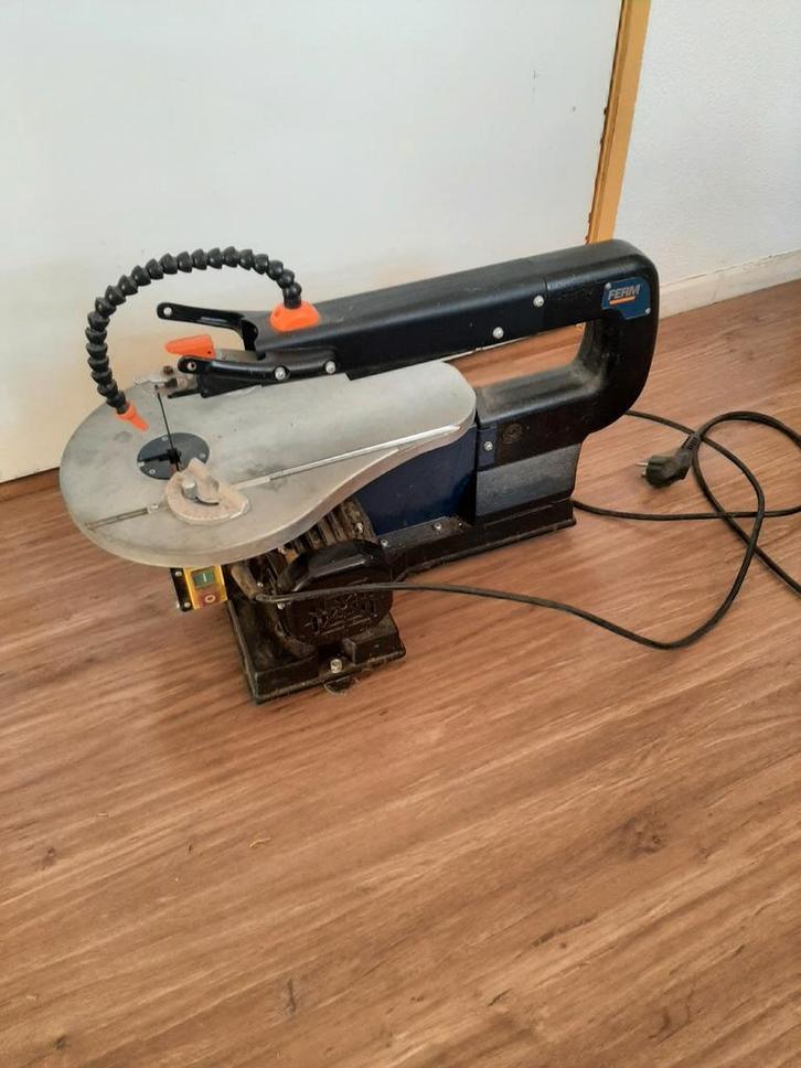 Ferm Figuurzaagmachine - Gebruikt, Doe-het-zelf en Verbouw, Gereedschap | Schuurmachines, Gebruikt, Overige typen, Minder dan 600 watt