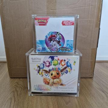 Acryl Display Cases voor Pokémon ETB’s & Booster Boxen beschikbaar voor biedingen