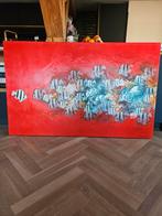 Kleurrijk schilderij Sauerbier 160cm x 100cm, Antiek en Kunst, Ophalen