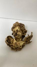 Barok putti cherubijn engeltje kop goud, Antiek en Kunst, Ophalen of Verzenden
