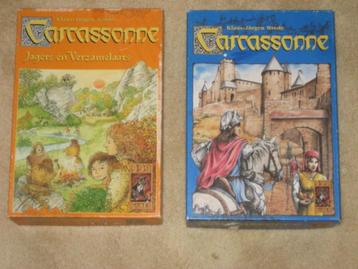 Carcassonne basisspel +Jagers en verzamelaars + Amazone 3  X beschikbaar voor biedingen