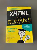 XHTML boek voor dummies,, Boeken, Informatica en Computer, Gelezen, Ophalen of Verzenden, Internet of Webdesign