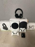 Xbox Series S + 2 Controllers + Headset + Oplaadbare battery, Spelcomputers en Games, Spelcomputers | Xbox Series X en S, Ophalen of Verzenden