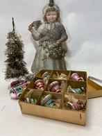 Antiek mini kersthhangers klokjes, Diversen, Ophalen of Verzenden, Gebruikt