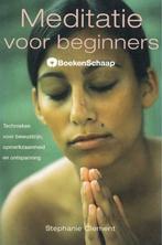 Meditatie voor beginners Stephanie Clement, Ophalen of Verzenden, Zo goed als nieuw, Meditatie of Yoga, Instructieboek