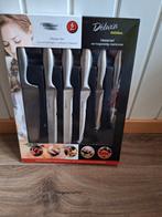 Messenset Deluxa Kitchen - Nieuw in doos, Ophalen of Verzenden, Nieuw, Rvs of Chroom, Bestekset