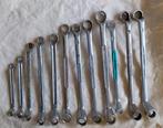 Diverse dubbele ringsleutels 12 stuks, 6-19, Auto diversen, Autogereedschap, Ophalen, Gebruikt