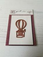 Snijmal, Happy Birthday, ballon, cadeautje, Hobby en Vrije tijd, Kaarten | Zelf maken, Ophalen, Nieuw, Overige thema's, Pons of Mal