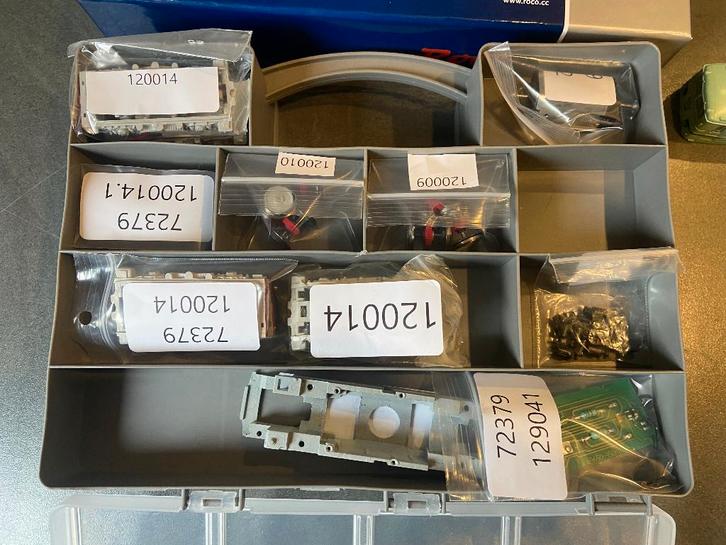 Gebruikte onderdelen ns100 roco 72379 zie omschrijving, Hobby en Vrije tijd, Modeltreinen | H0, Gebruikt, Locomotief, Gelijkstroom