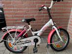Meisjes kinderfiets, Fietsen en Brommers, Fietsen | Kinderfietsjes, Ophalen, Gebruikt, 16 tot 20 inch, Loekie