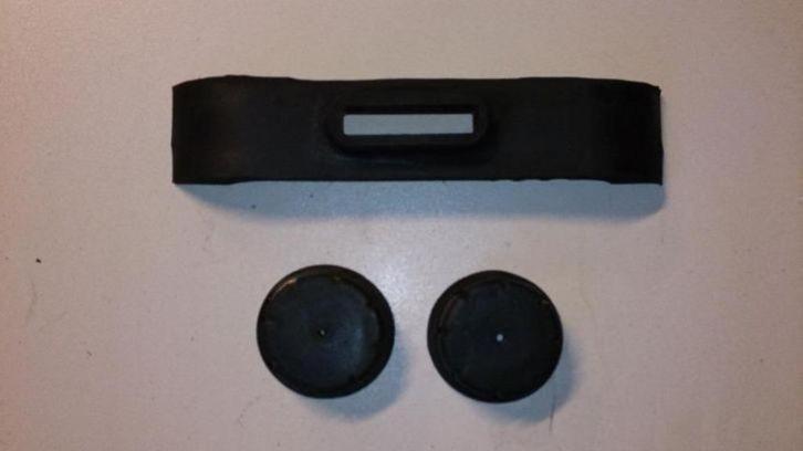 Yamaha XJ750 Tankrubber Set XJ 750 Tank Rubbers Rubber, Motoren, Tuning en Styling, Ophalen of Verzenden