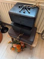 Diversen Metalen Kistjes, Antiek en Kunst, Curiosa en Brocante, Ophalen of Verzenden