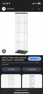 Ikea vitrine kast, Ophalen, Zo goed als nieuw