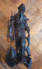 Antiek Beeldje: Visser, Antiek en Kunst, Ophalen of Verzenden