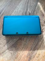 Nintendo 3DS - Blauw + 128 gb sd kaart, Spelcomputers en Games, Ophalen of Verzenden, Gebruikt, Blauw, 3DS