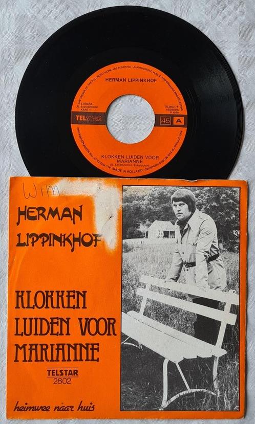 HERMAN LIPPINKHOF – KLOKKEN LUIDEN VOOR MARIANNE, Cd's en Dvd's, Vinyl | Nederlandstalig, Gebruikt, Overige formaten, Ophalen of Verzenden