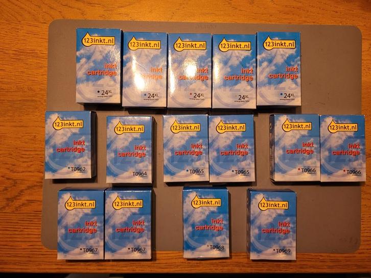 123inkt Cartridges - Diverse Types, Computers en Software, Printerbenodigdheden, Nieuw, Cartridge, Ophalen of Verzenden