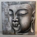 Schilderij met Boeddha, Antiek en Kunst, Kunst | Schilderijen | Abstract, Ophalen