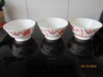 3 ANTIEKE MOOIE BEWERKTE CHINESE KOMMEN- GENUMMERD 341, Antiek en Kunst, Ophalen of Verzenden