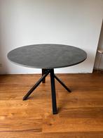 IKEA Mariedamm Ronde Eettafel - Donkergrijs, Huis en Inrichting, Tafels | Eettafels, Ophalen, Gebruikt, Rond, Vier personen