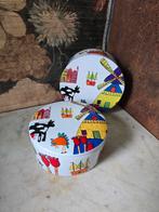 Keramiek koektrommel dekseldoos Abrona, Antiek en Kunst, Antiek | Keramiek en Aardewerk, Ophalen of Verzenden