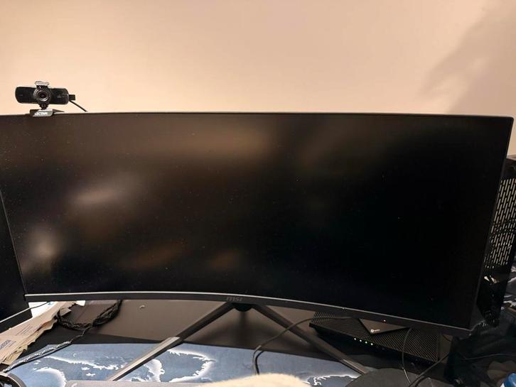 MSI 34" Ultrawide Curved Monitor 144Hz, Computers en Software, Monitoren, Zo goed als nieuw, 101 t/m 150 Hz, DisplayPort, HDMI