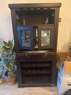Mooie Houten Drankenkast, Gebruikt, Met lade(s), 150 tot 200 cm, 25 tot 50 cm