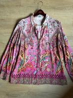Peter Hahn blouse 44 roze paisley, Kleding | Dames, Blouses en Tunieken, Maat 42/44 (L), Ophalen of Verzenden, Zo goed als nieuw