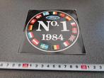 sticker FORD No: 1  1984, Ophalen, Zo goed als nieuw