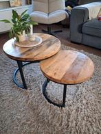 Mooie salontafels, z.g.a.n., Huis en Inrichting, Tafels | Salontafels, Ophalen, 50 tot 100 cm, Rond, 50 tot 100 cm