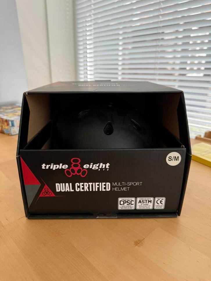 Triple Eight  - Dual Certified skatehelm - maat XS/S, Sport en Fitness, Skateboarden, Zo goed als nieuw, Overige typen, Ophalen of Verzenden