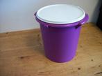Tupperware WasEmmer zonder Hengsel ( paars/wit, 8,5 Liter ), Ophalen of Verzenden, Gebruikt, Paars, Overige typen
