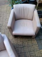 Leolux fauteuil, Ophalen, Gebruikt, 50 tot 75 cm, Hout