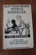 Groot nieuw volledig Indisch kookboek - Catenius - 9e druk, Boeken, Gelezen, Ophalen of Verzenden, Azië en Oosters, Catenius van der Meijden