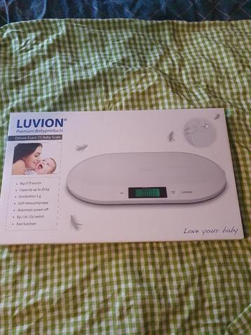 Babyweegschaal electronisch, LUVION - goed als nieuw beschikbaar voor biedingen