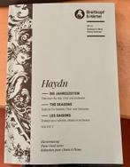 Koorboek - Haydn - Die jahreszeiten - Breitkopf & Härtel igs, Haydn, Ophalen of Verzenden, Zo goed als nieuw, Overige onderwerpen