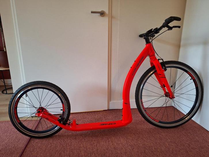 Sport step: Crussis one Cobra 4.2 rood, Fietsen en Brommers, Steps, Zo goed als nieuw, Gewone step, Ophalen