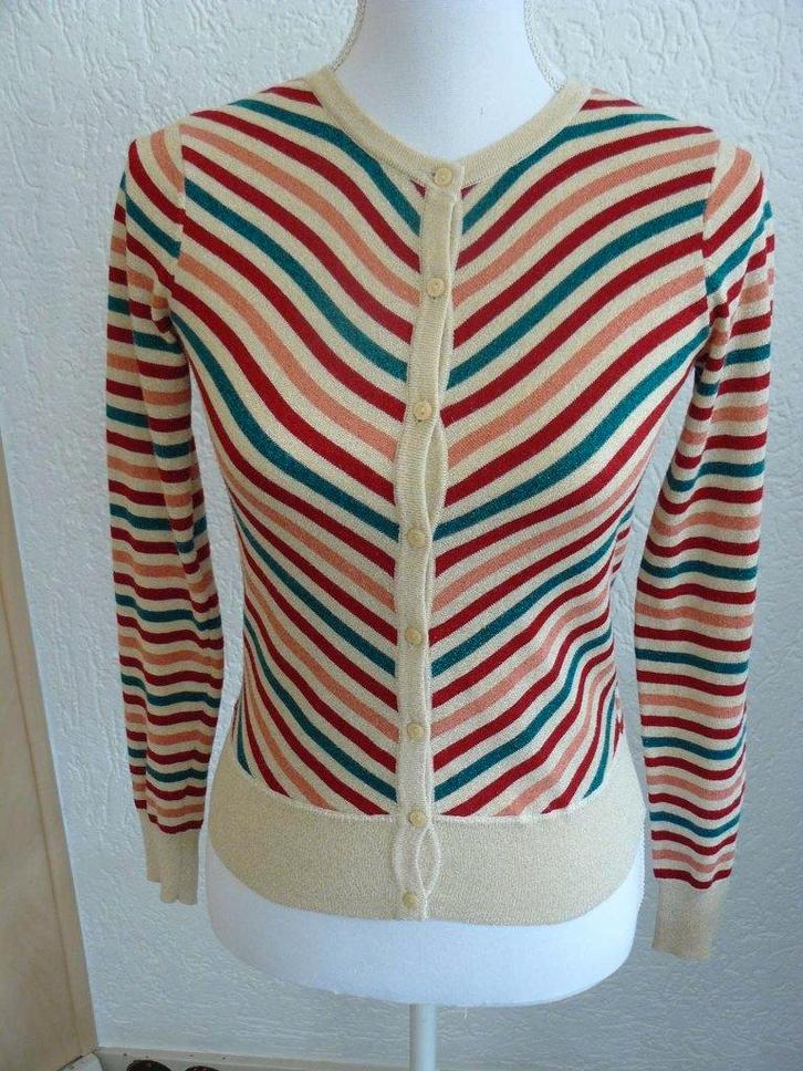 King Louie vest Cabana maat XS., Kleding | Dames, Truien en Vesten, Zo goed als nieuw, Maat 34 (XS) of kleiner, Overige kleuren