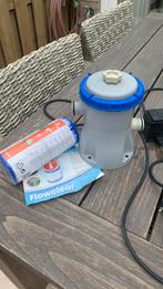 zwembad pomp met 2 nieuwe- en 1 gebruikte filter, Ophalen of Verzenden, Zo goed als nieuw, Filter